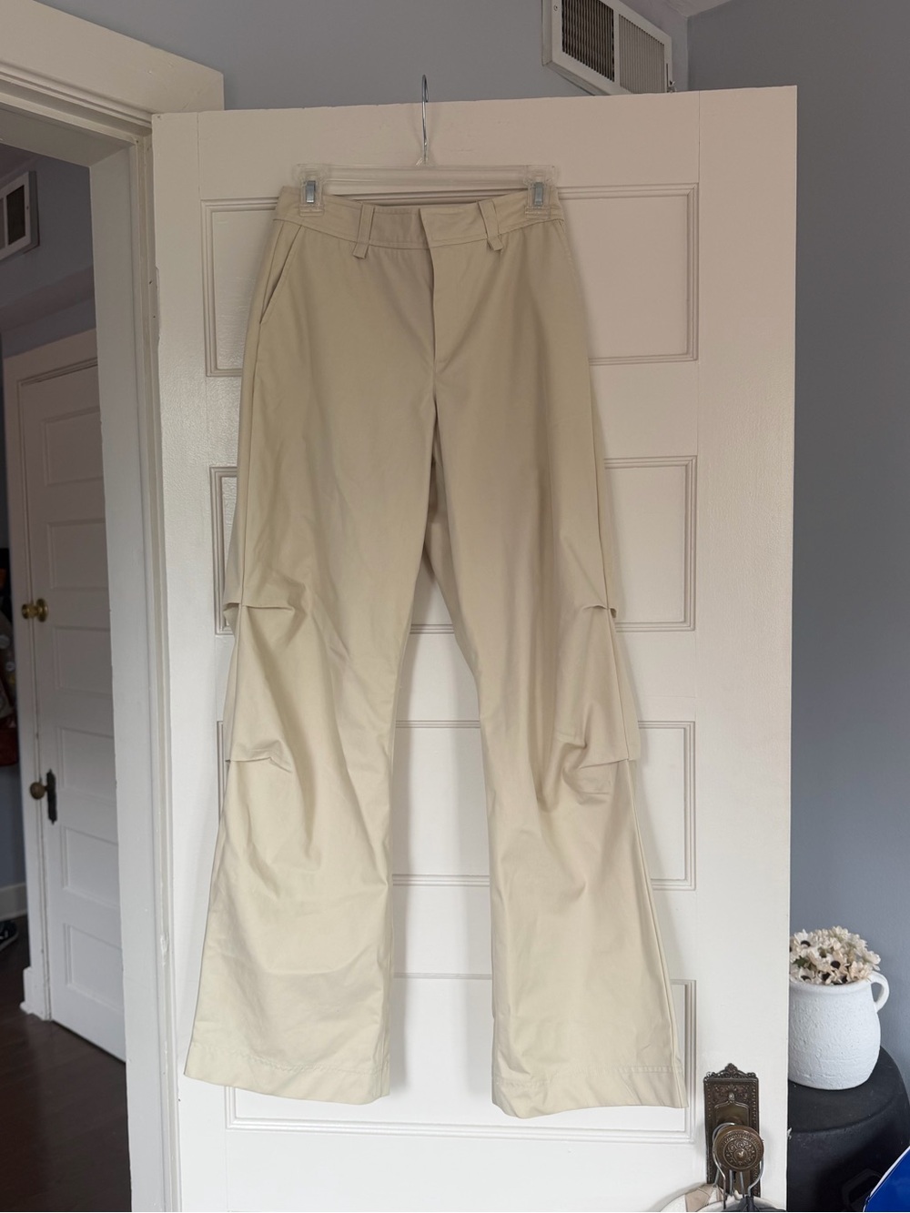 New Zara Beige Wide Leg beige Pants